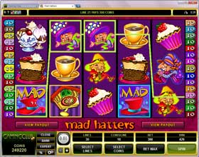 Play Mad Hatters Slot and Get 30 Free Spins