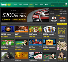 Play at bet365 Casino