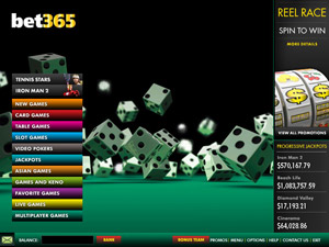 bet365 Casino and bet365 Games Lobby