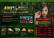 City Club Casino Home Page
