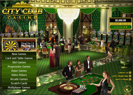 City Club Casino Lobby