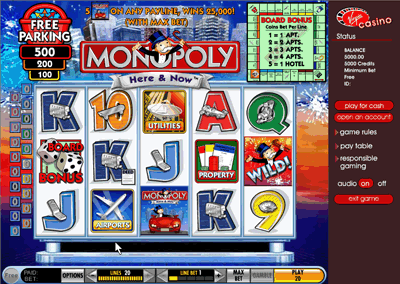 Monopoly Here and Now Online Slot