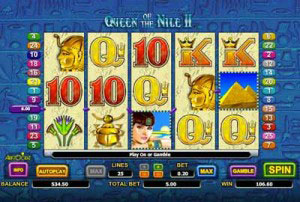 Queen of the Nile Slots Online