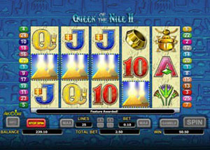 Play Aristocrat's Queen of the Nile 2 Slot Game