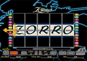 Zorro Slot Game