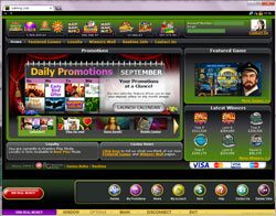 Gaming Club Online Casino Lobby